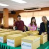 บรรยากาศการจับฉลากทุนการศึกษาบุตรสมาชิกสหกรณ์ ประจำปี 2567 ในวันที่ 9 กรกฎาคม 2567